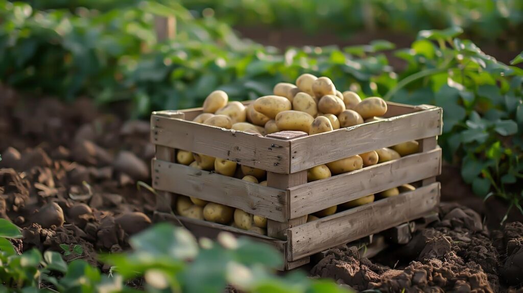 Krompir Raste Navodnjavanje krompira sistemom kap po kap - AGRO Bugarski