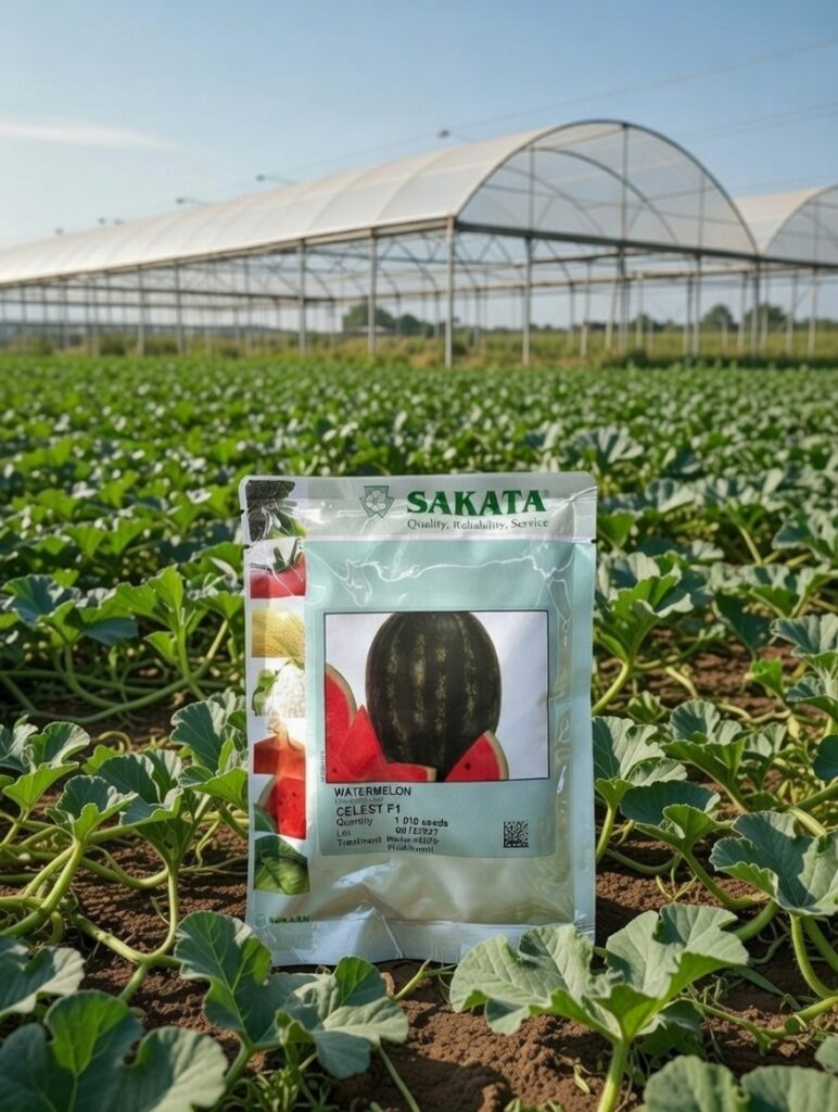 Seme lubenice Celest F1 Sakata pakovanje 500 semenki krupni plodovi